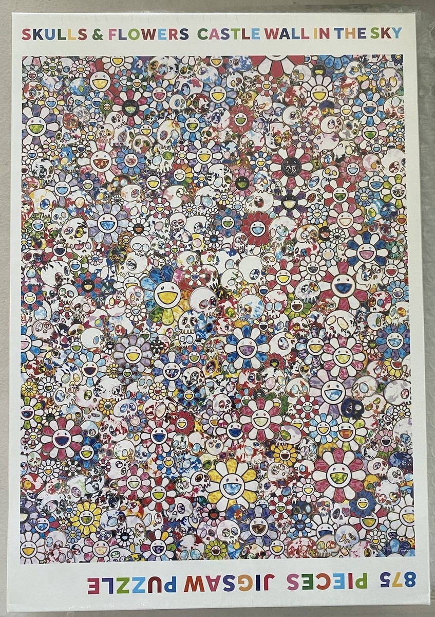 村上隆 SKULLS & FLOWERS ジグソーパズル 村上隆 Jigsaw Puzzle