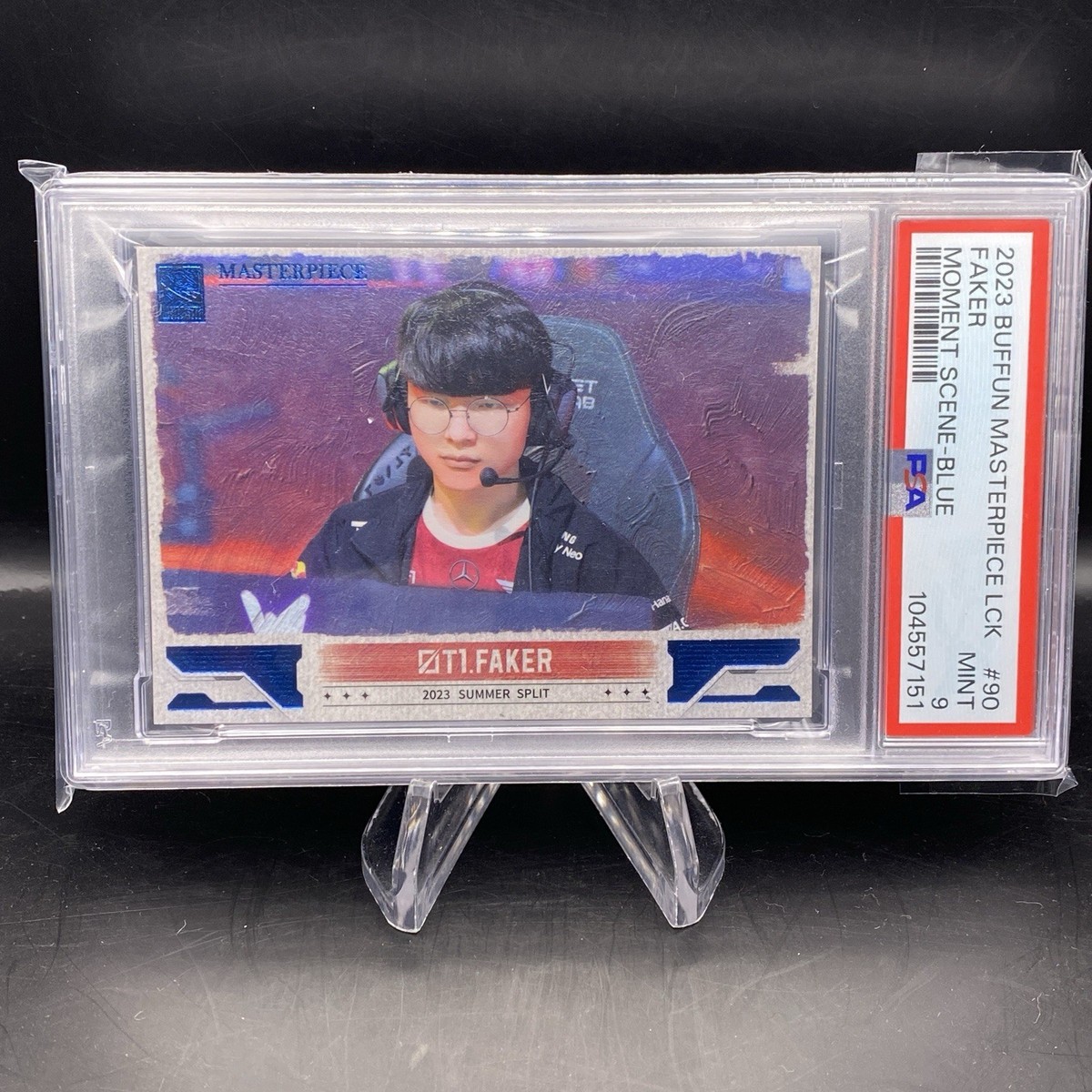 SKT T1 League of Legends FAKER&BANG サイン Faker Card 2023 LoL