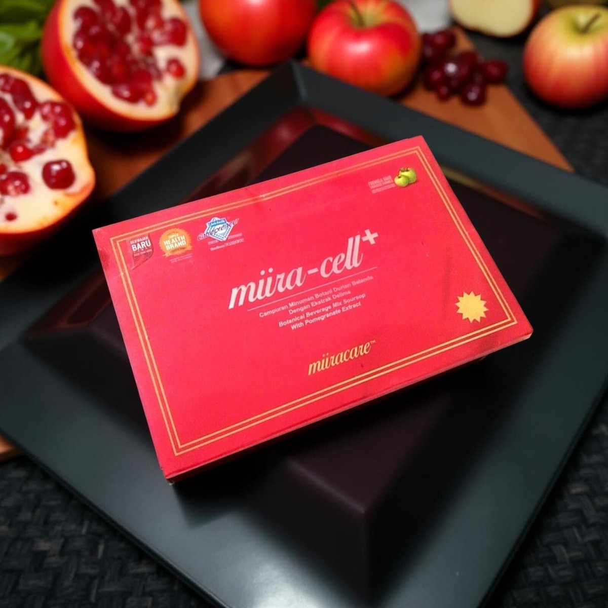 4x Miira-Cell+ by Revoobit International 24 sachets Apple Stem