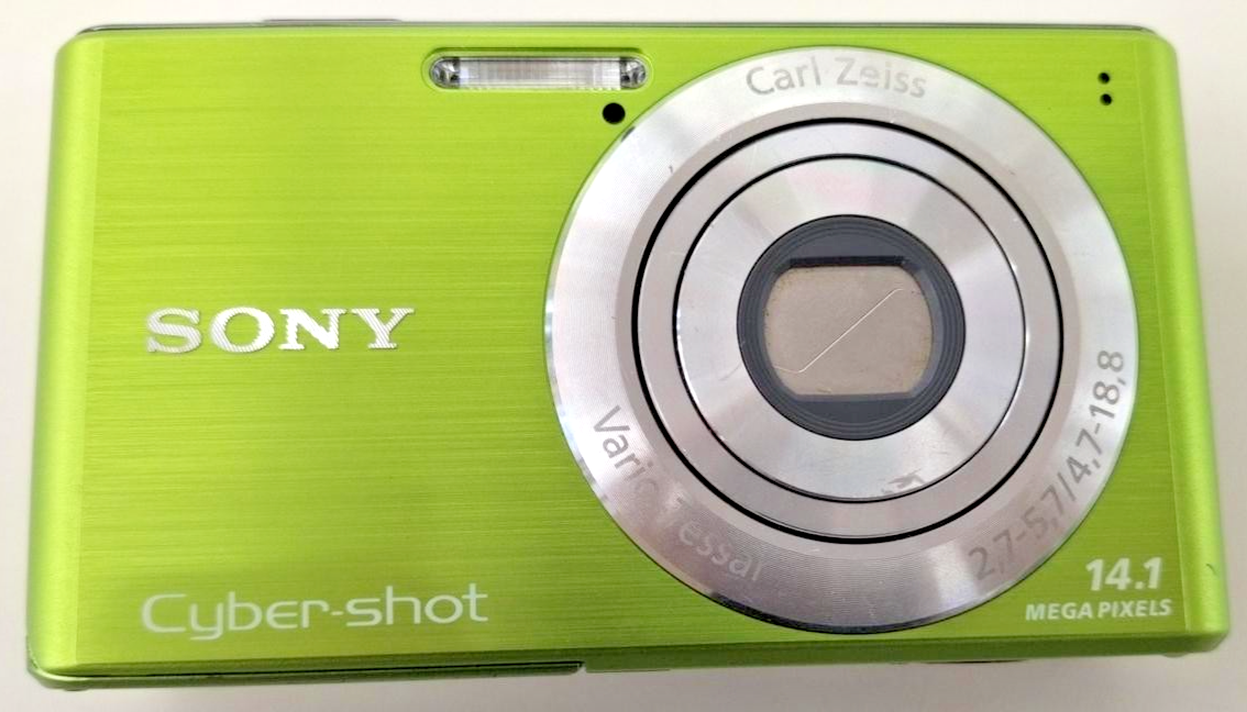 SONY DSC-W530 Green Digital Camera Cyber Shot 14.1MP 4x Optical