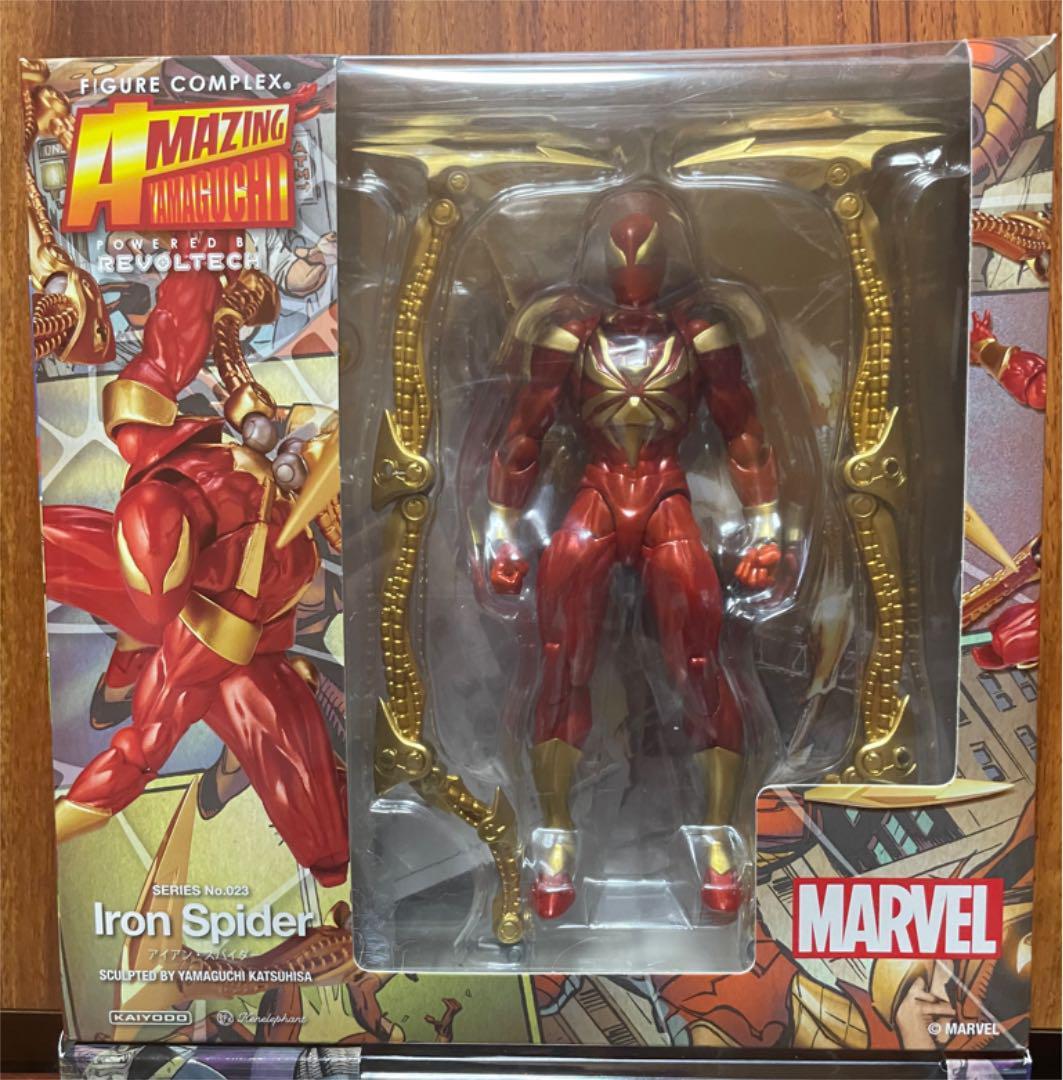 Figure Iron Spider Complex AMAZING YAMAGUCHI Revoltech Japan