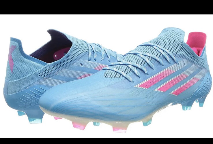 adidas Soccer X SPEEDFLOW.1 FG GW7457 Sky Rush Team Shock Pink US