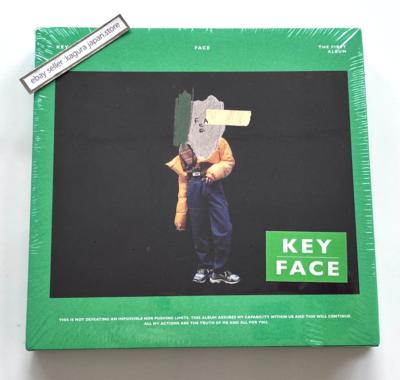 SHINee KEY FACE Green ver. 1st Solo Album CD + Booklet + Photocard