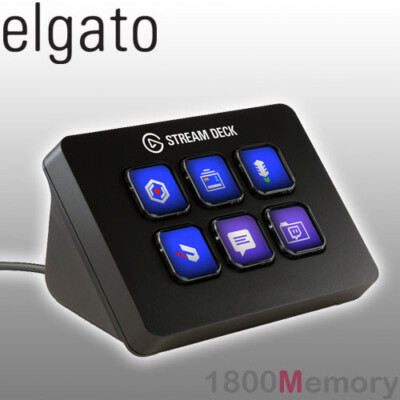 Elgato Stream Deck Mini 6 LCD Keys Advanced Game Control Content