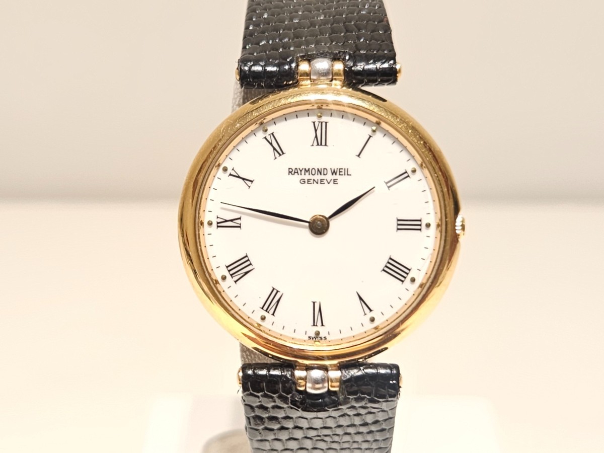 VINTAGE LUXURY 18K GOLD PLATED 30mm MEN'S LADIES QUARTZ WATCH