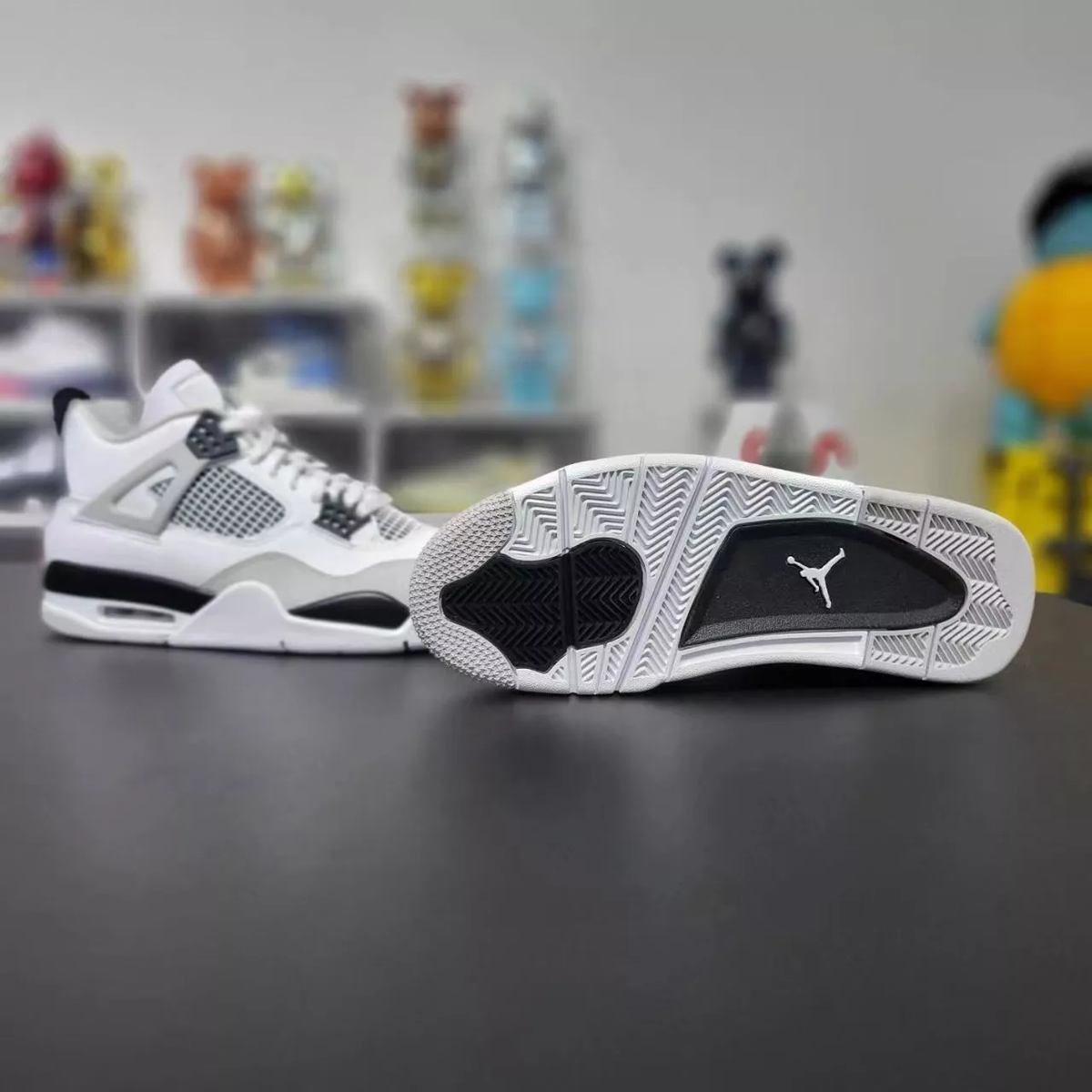 Jordan 4 Retro Military Black White Oreo Size 11.5 DH6927-111 SAME