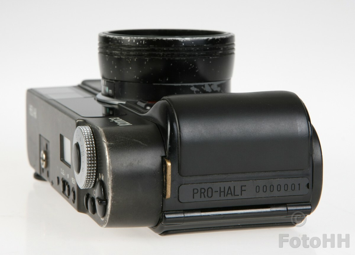 VERY RARE KONICA HEXAR PROTOTYPE HALF FRAME 72 CAMERA # : 0000001