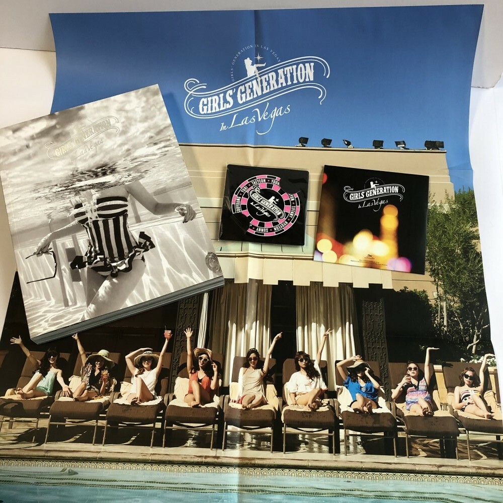 GIRLS' GENERATION In Las Vegas Photobook+DVD+Poster+Goods SNSD | eBay