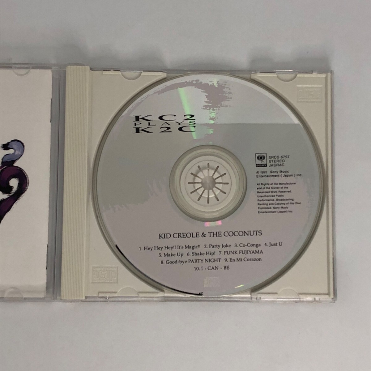 Kid Creole & The Coconuts – KC2 Plays K2C Japan CD SRCS 6757 w