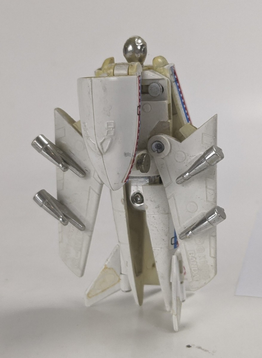 1986 Bandai Gobots Machine Robo MR-747 Jumbo Jet 100% Complete