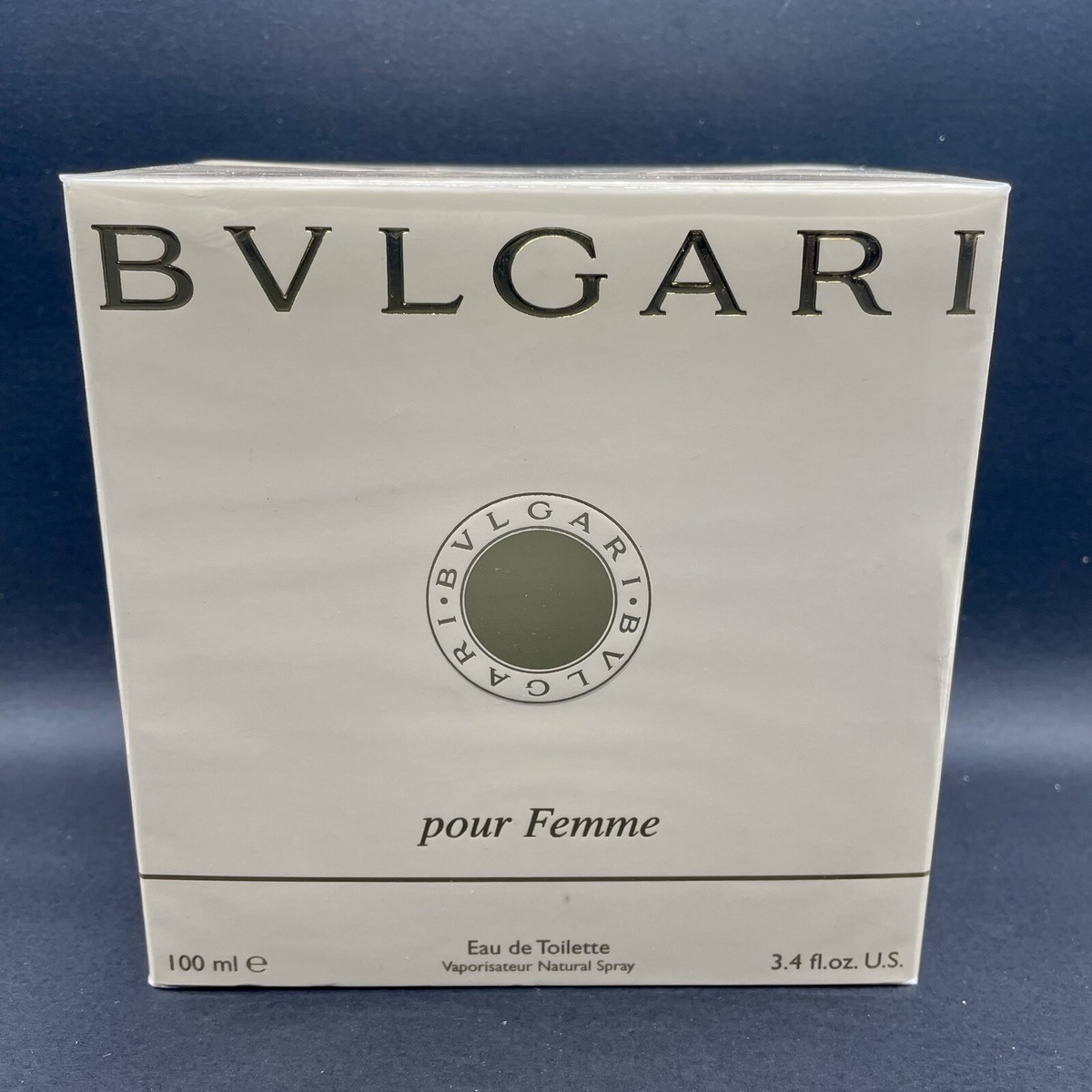 BVLGARI Pour Femme 100 ml 3.4 oz Eau de Toilette Spray HTF, New