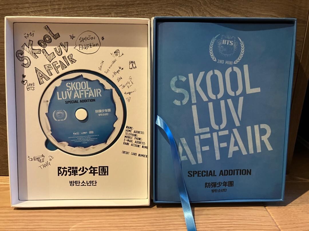 BTS Bangtan Boys Skool Luv Affair 2nd Album Special Edition Set | eBay