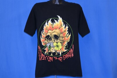 vtg 90s METALLICA DAY GREEN 1991 PUSHEAD QUEENSRYCHE SOUNDGARDEN