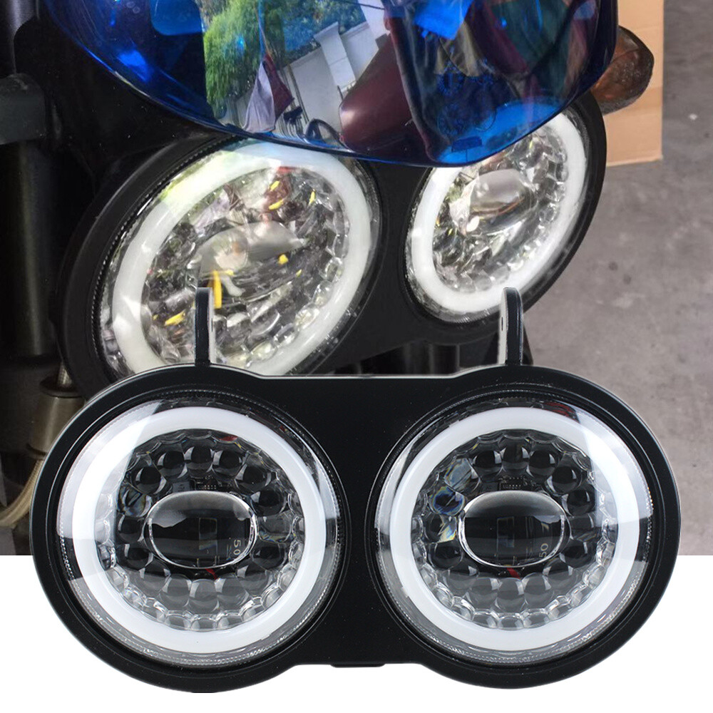 FOR BUELL LIGHTNING XB9S XB12S 2003-2010 LED HEADLIGHT HI-LOW BEAM