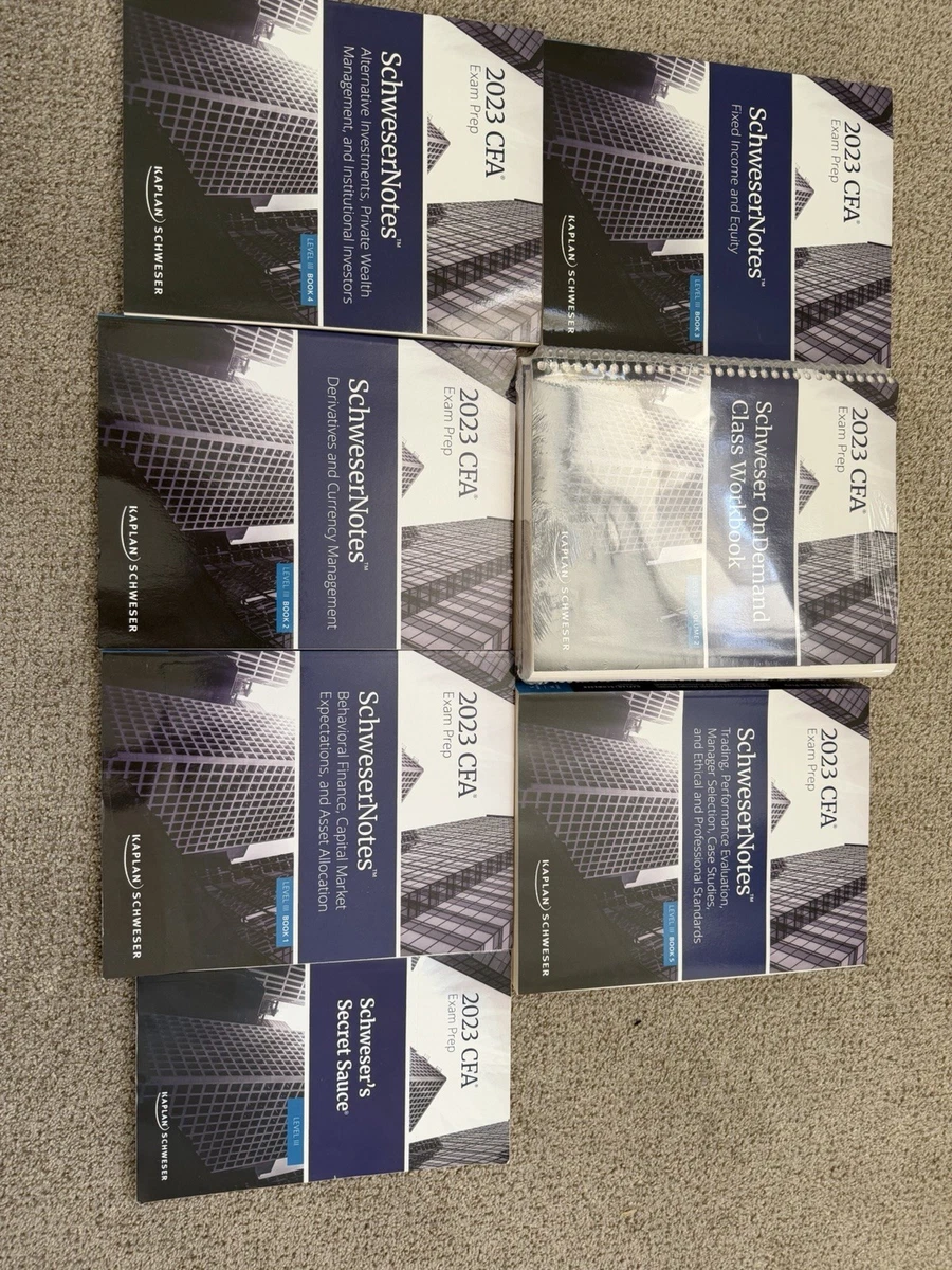 Cfa Level 3 Notes for sale | eBay