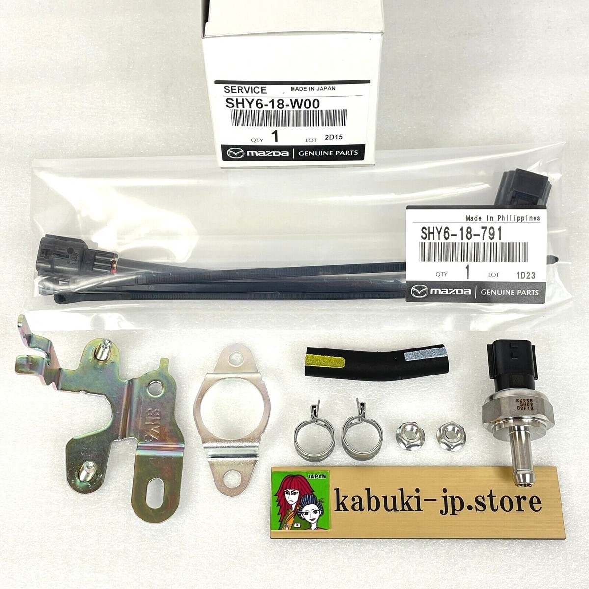 MAZDA Genuine SHY6-18-W00 CX-5 DIESEL EXHAUST GAS PRESSURE SENSOR