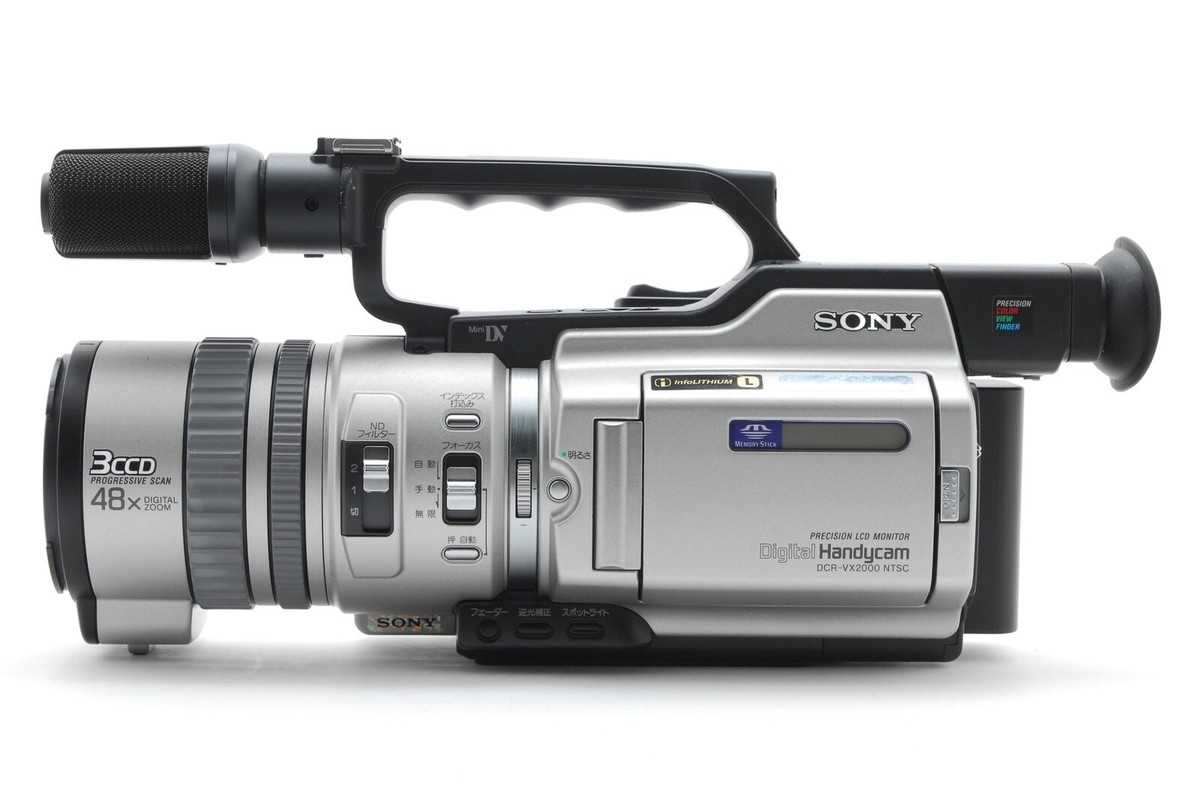 ソニー SONY DCR-VX2000 ワイドコンバーター ×0.7 セット ソニー SONY
