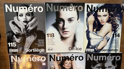 Numero Magazine 2011 2012 2013 2017 17冊 Numero Magazine for sale