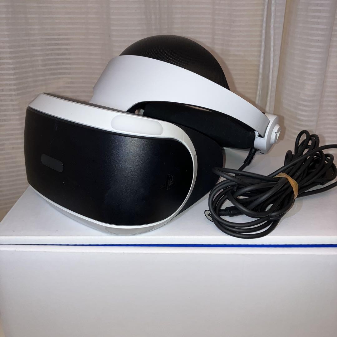 Sony PlayStation VR PS4 Virtual Reality Headset PSVR Used CUHJ