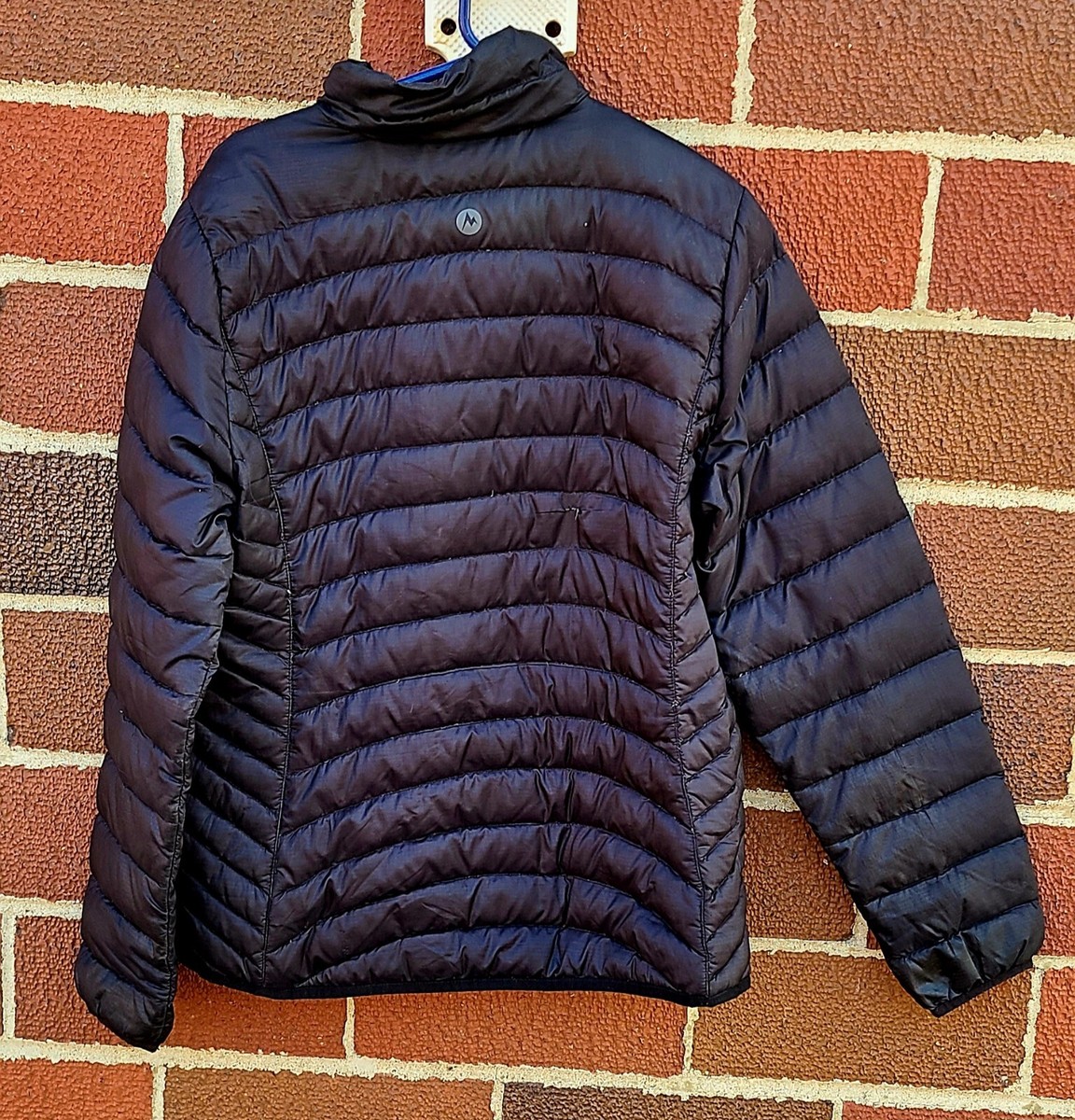 Marmot Insulated Down Puffer Jacket Womens L 600 Fill Full Zip Men