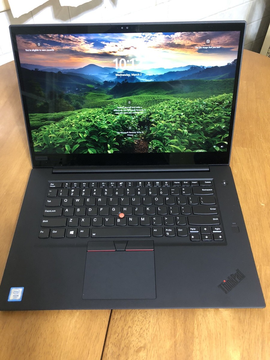 Lenovo Thinkpad P1 Gen1 type20ME -15.6” Intel xeon E-2176M /64GB