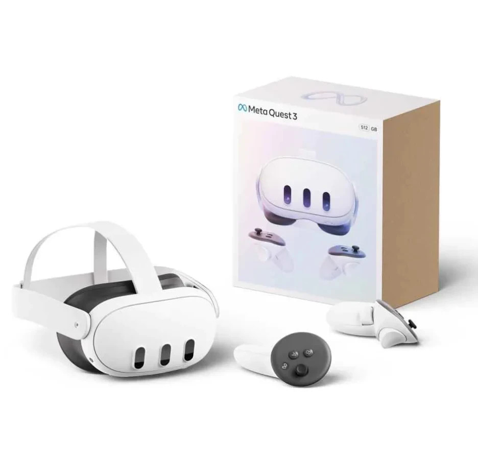 Brand New Meta Quest 3 512GB All-In-One VR Headset White Dive into