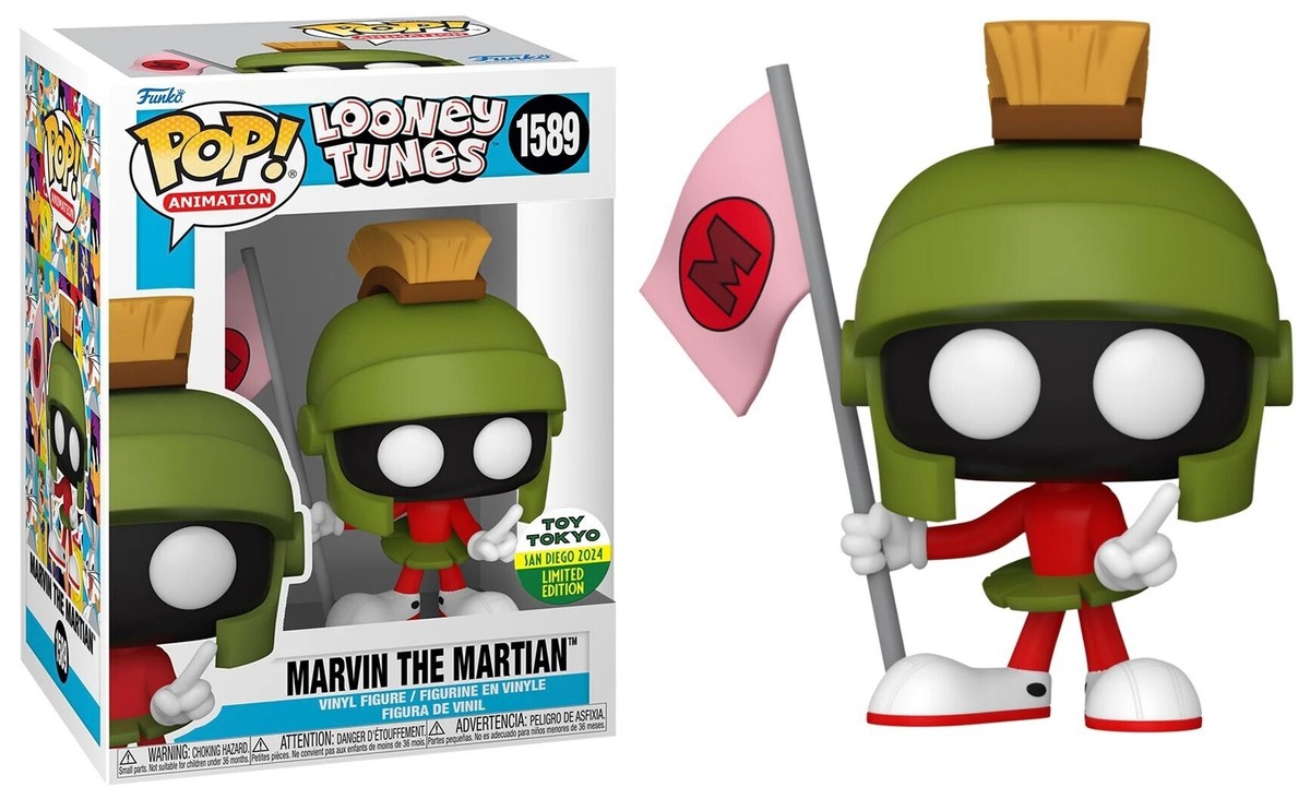 Funko POP! Animation: Looney Tunes - Marvin The Martian (Toy Tokyo