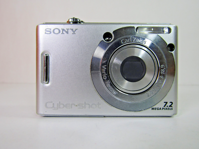 Sony Cyber-shot DSC-W35 7.2MP Digital Camera Silver | eBay