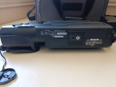 Sharp Slim Cam Zoom 12 Camcorder Model VL-L50 1992 VHS Vtg Case