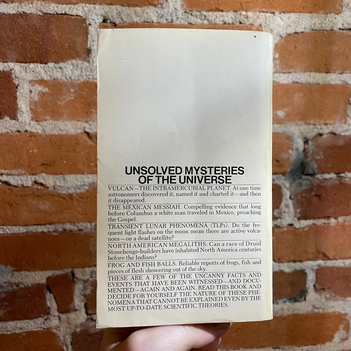 The Unexplained: A Sourcebook of Strange Phenomena William R