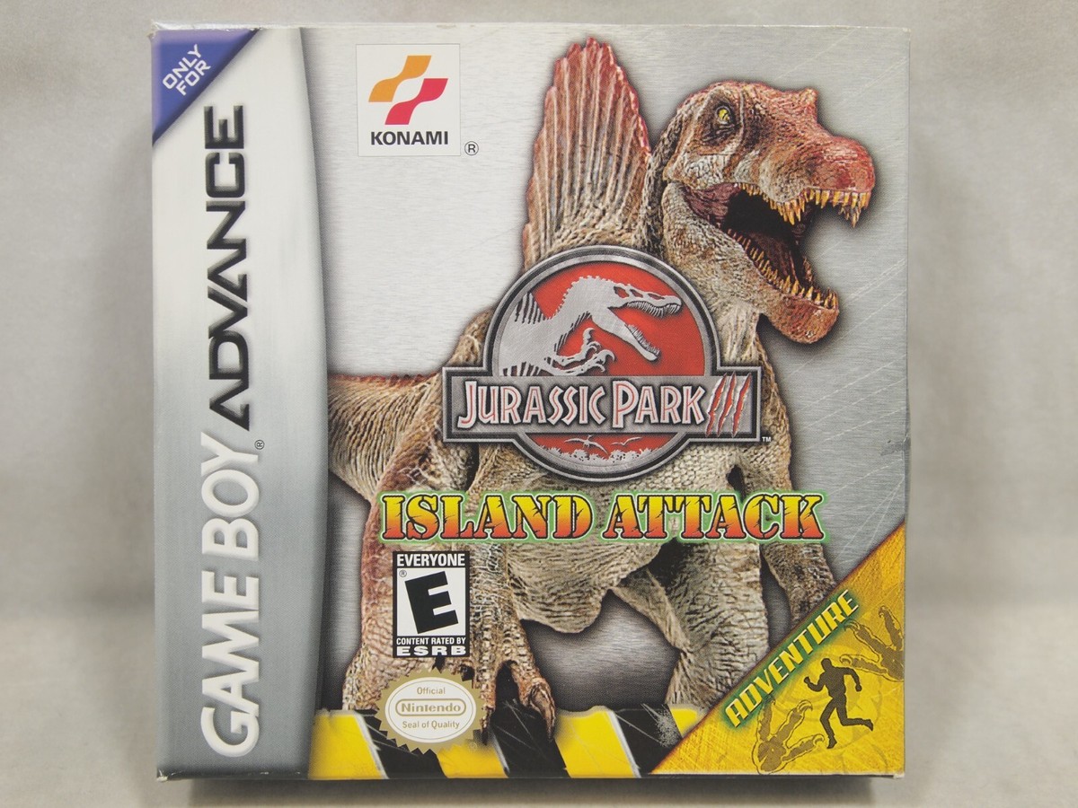 Jurassic Park III Island Attack (Game Boy Advance | GBA) Authentic
