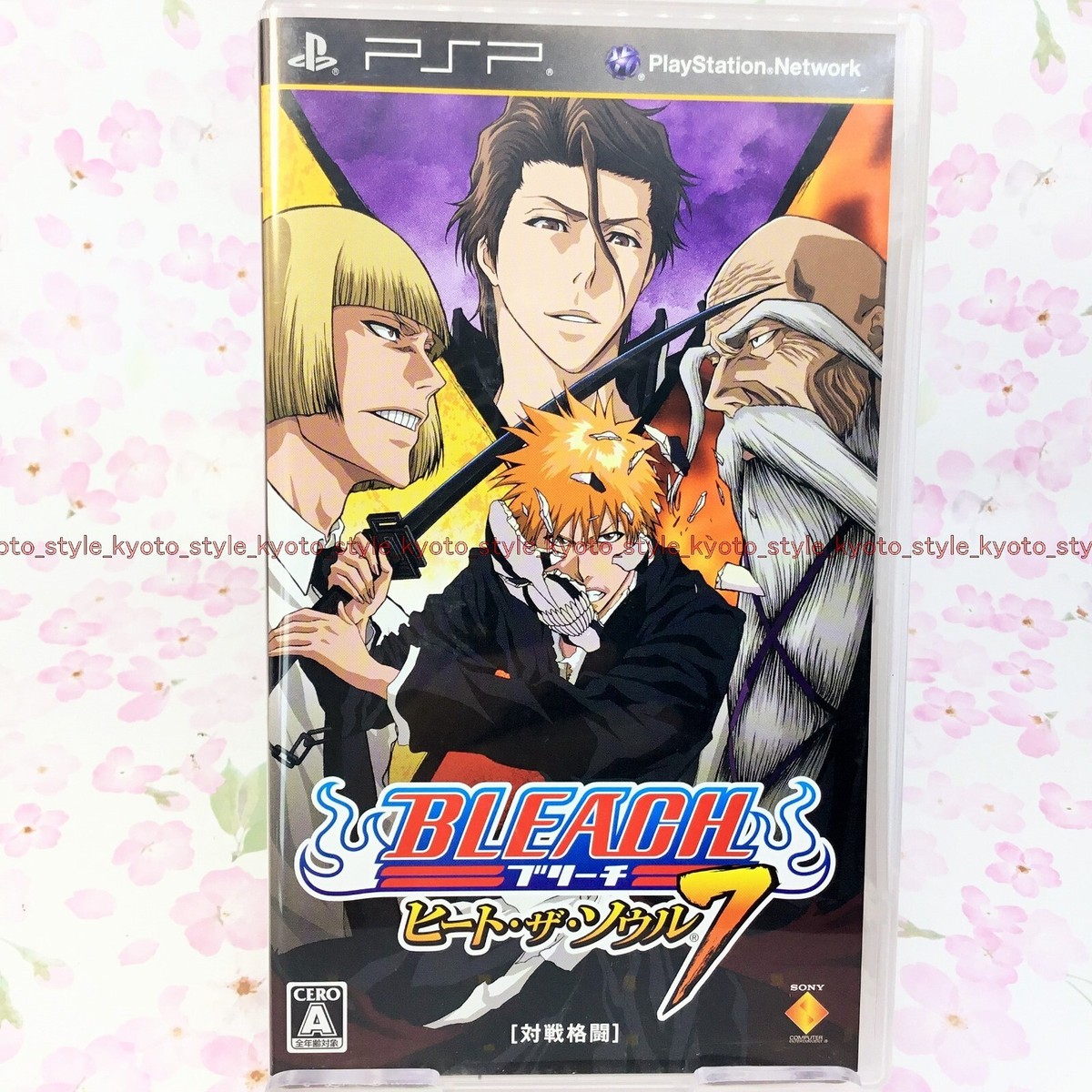 USED PSP Bleach: Heat the Soul 7 PlayStation Portable 80554 JAPAN
