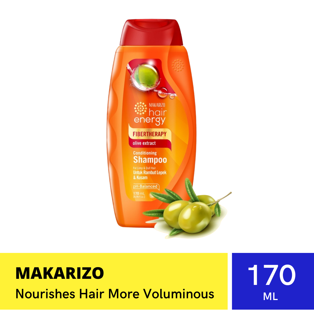 MAKARIZO Hair Energy Passiflora Shampoo Conditioner Hair More