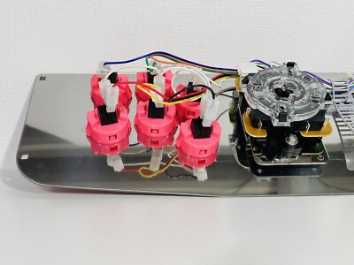 New Genuine Stainless Steel Control Panel Sega Blast City Arcade