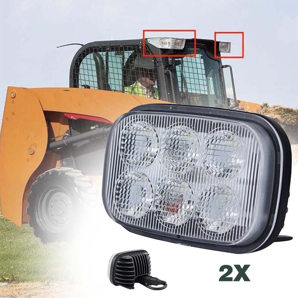 LED Skid Steer Headlight fits New Holland L213 C238 L221 L215 L216