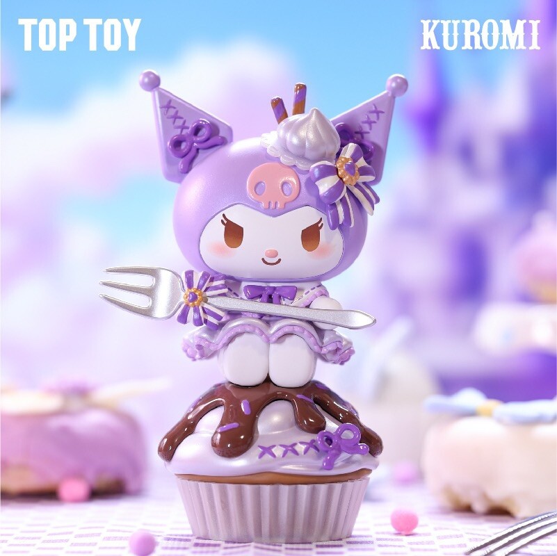 Toptoy Sanrio Kuromi Exclusive Figure Dessert Pastry Maid Series