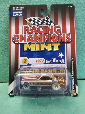 2025 Racing Champions Mint 1972 Pylmouth Cuda NHRA Funny Car GOLD
