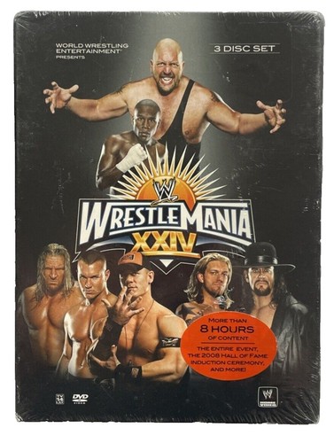 Wrestlemania XXV 25th Anniversary [DVD 3 Disc Set, 2009] WWE WWF