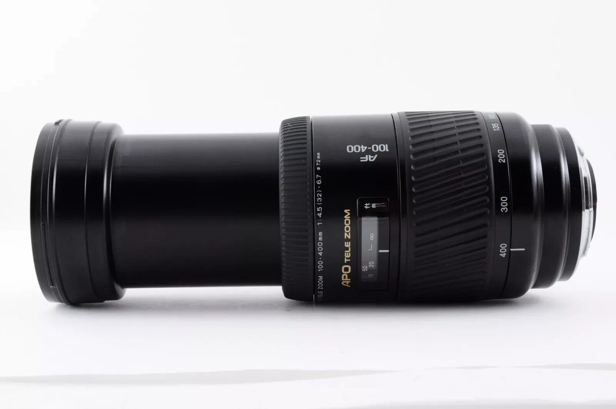 Minolta AF APO TELE ZOOM 100-400mm f/4.5-6.7 Lens [Near Mint] From