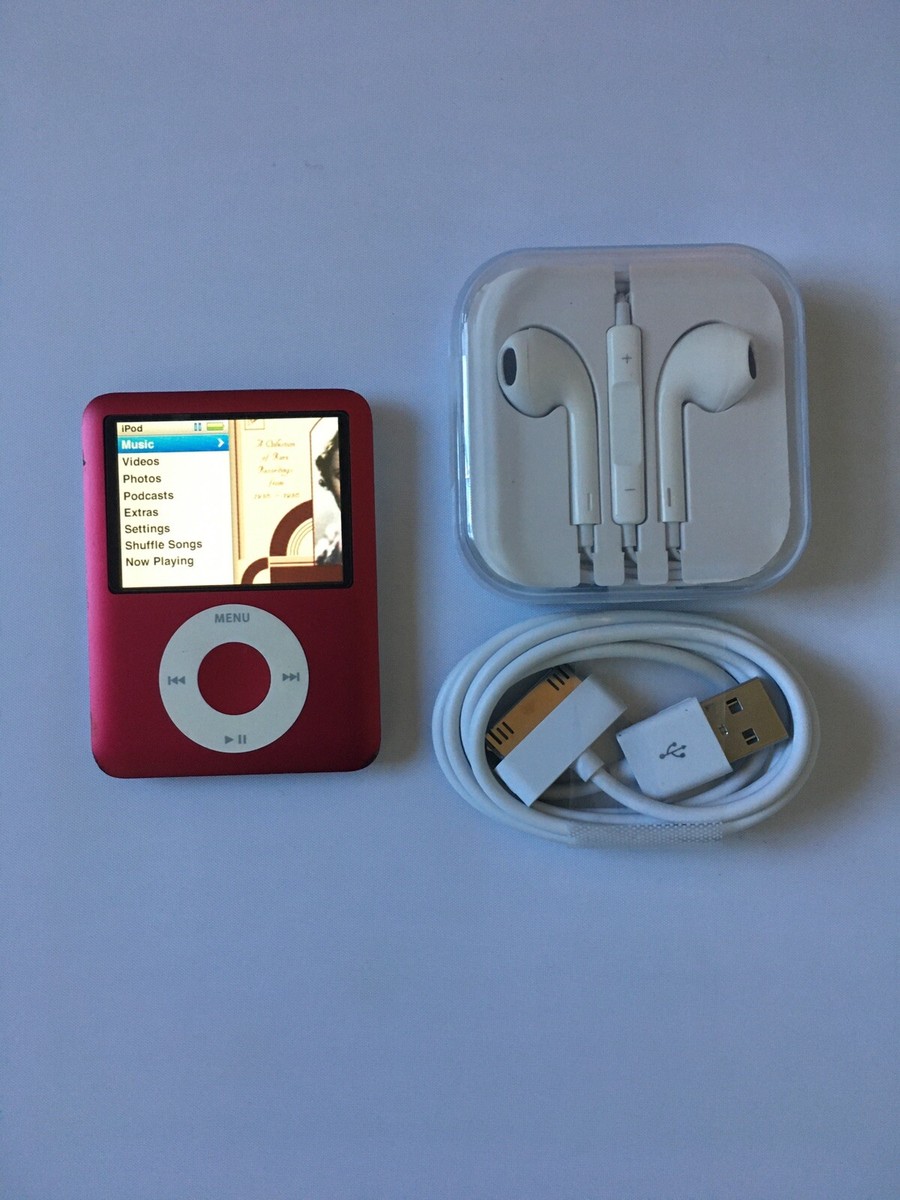 Apple iPod nano 3rd Generation Red (8GB) | eBay