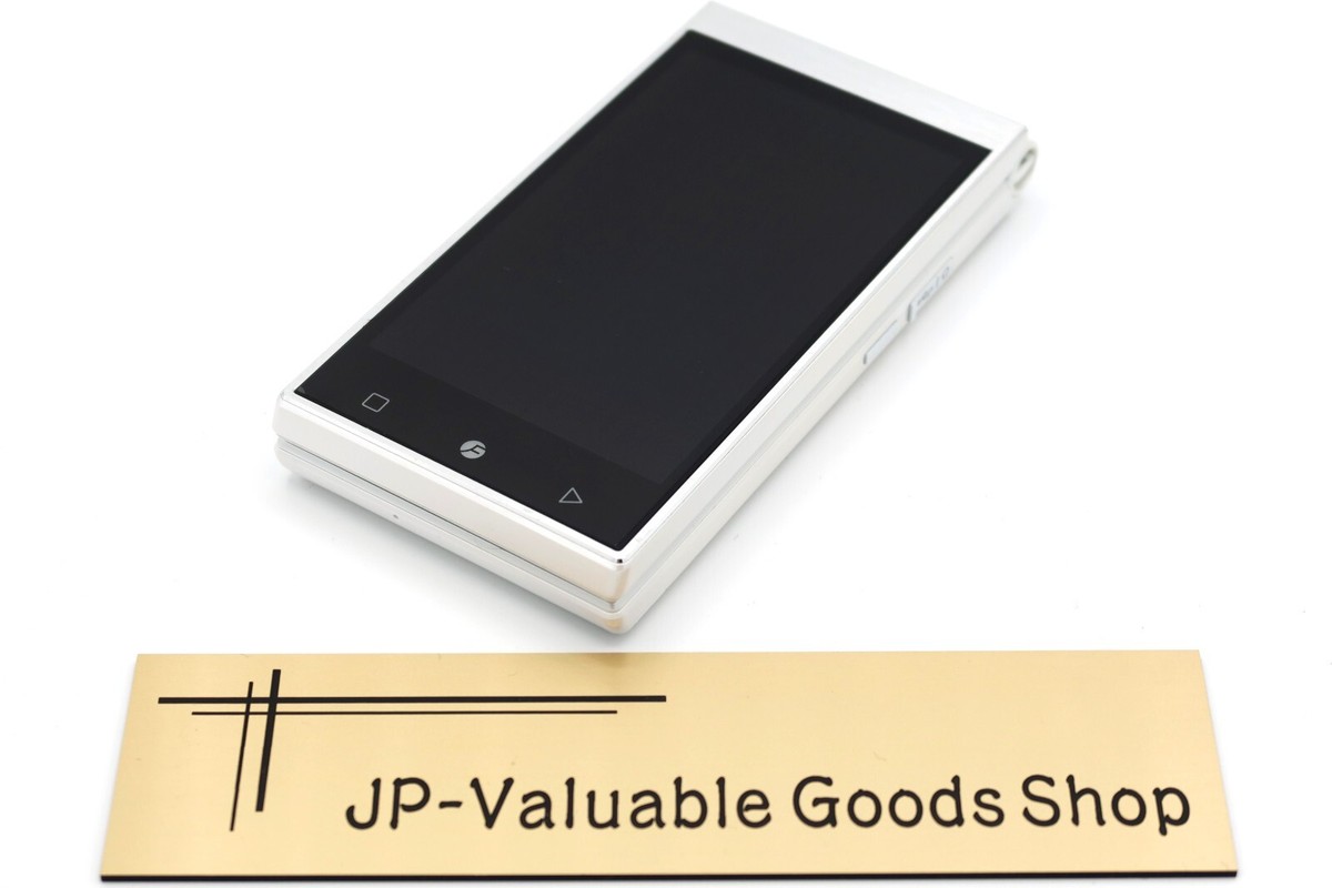 B] Freetel Musashi FTJ161A Flip Phone Android White Unlocked SIM