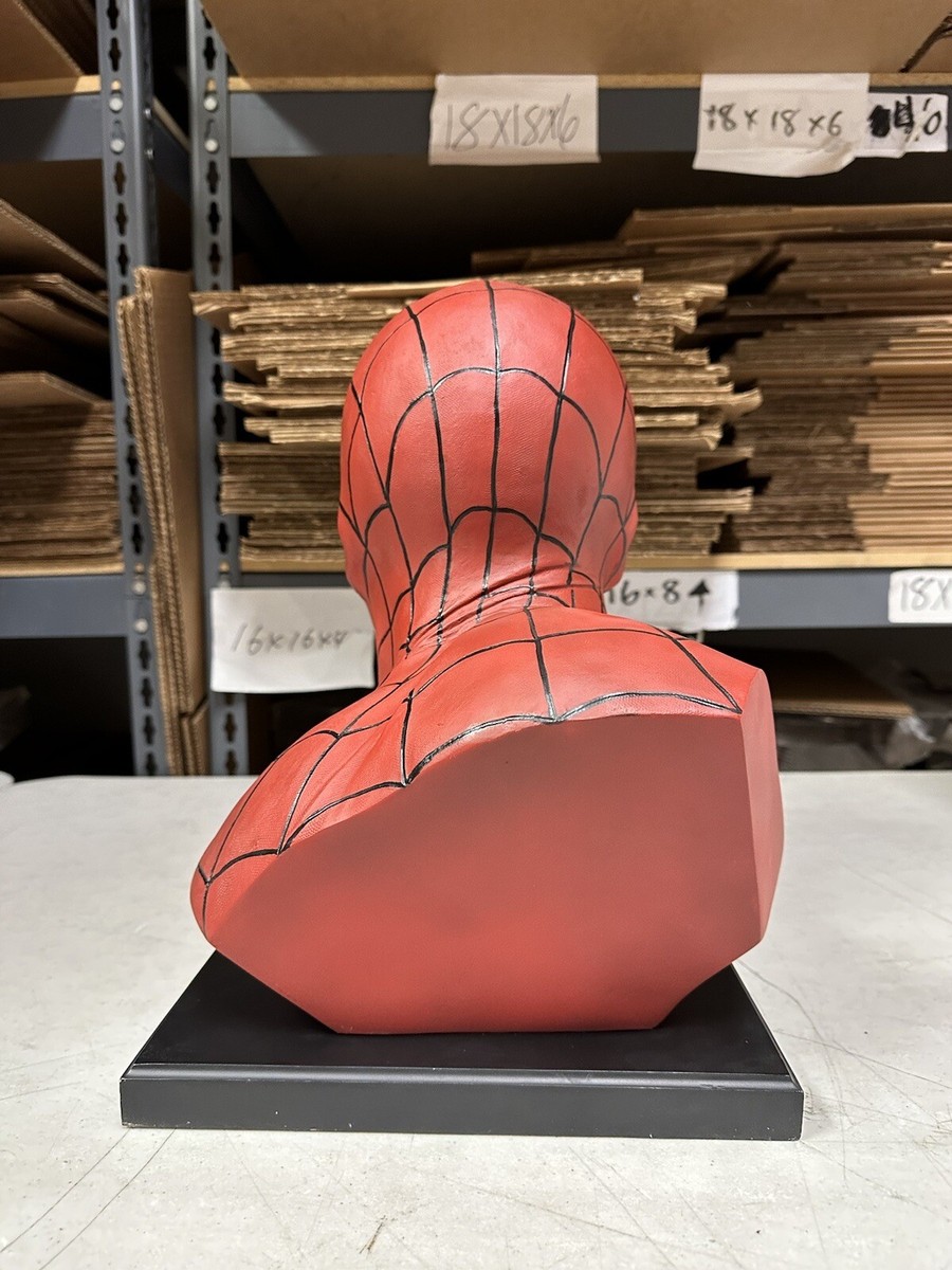 Spiderman Bust Sculpture Alex Ross & Mike Hill 1:1 Full Size 13
