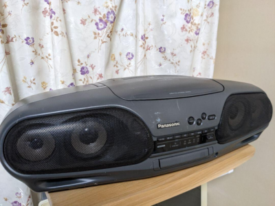 Panasonic RX-DT707 CD Headphone Jack Cassette Radio Boombox used