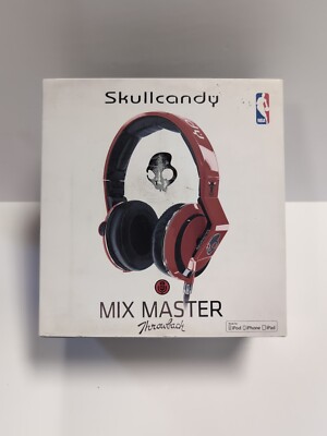 SKULLCANDY Mix Master DJ Headphones CHICAGO BULLS NBA S6MMDM-164