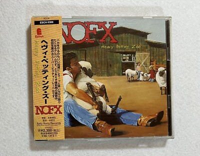 NOFX HEAVY PETTING ZOO 1996 CD OBI Japan Edition With lyrics in