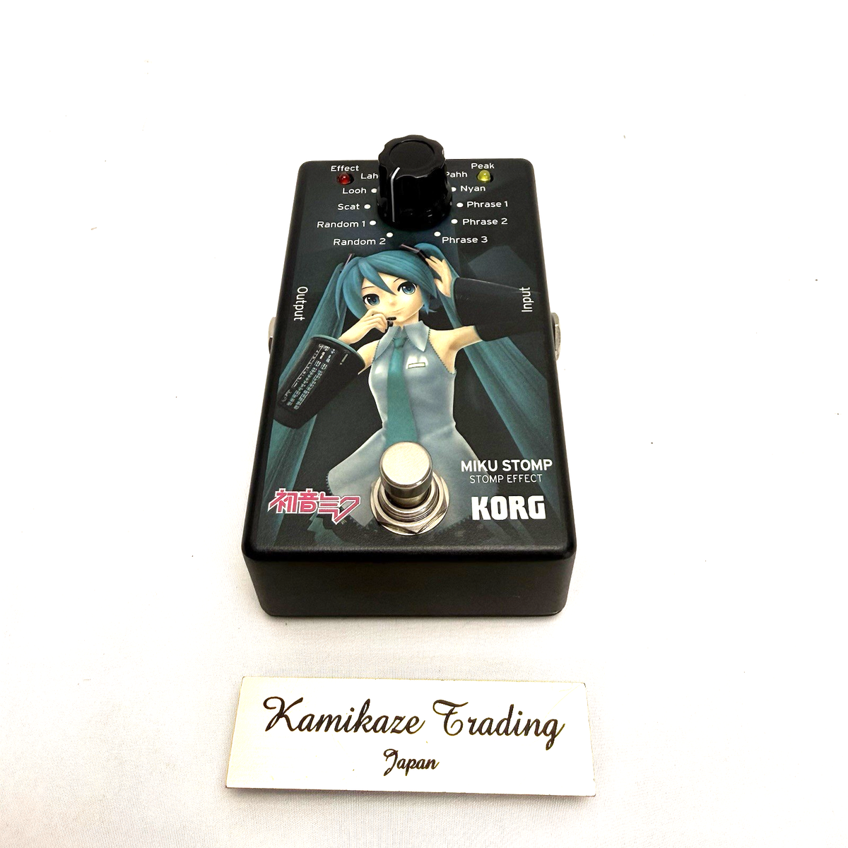 KORG KB10 Hatsune Miku Stomp Vocaloid Guitar Effect Pedal Free