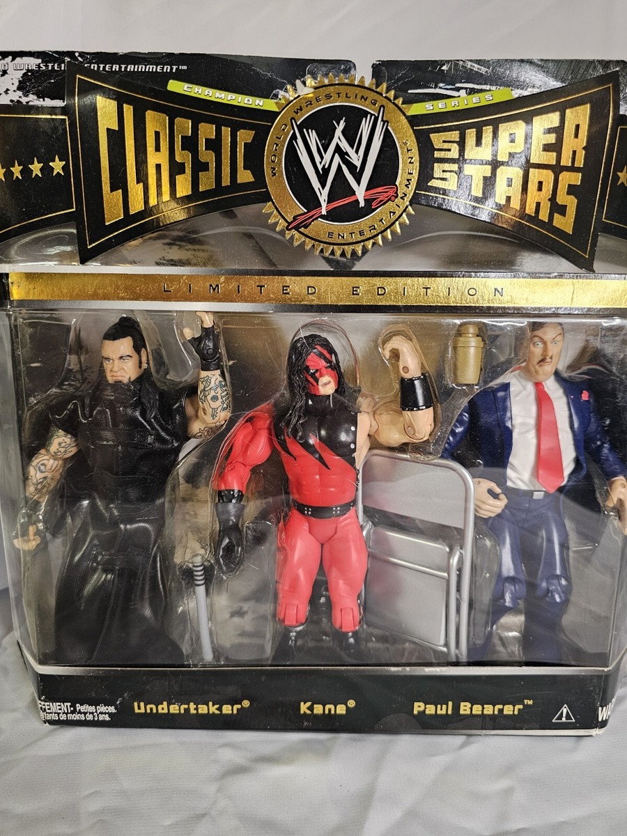 WWE Classic Superstars Undertaker, Kane & Paul Bearer 3 Pk