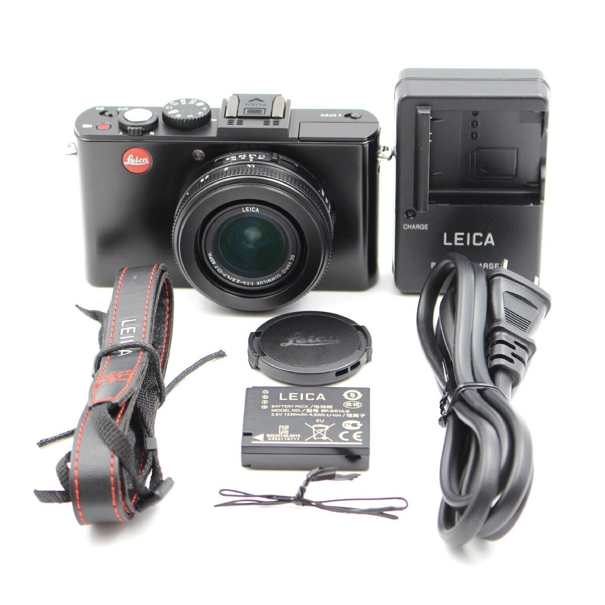 Near-MINT] Leica D-LUX 6 10.1 MP Compact Digital Camera Black