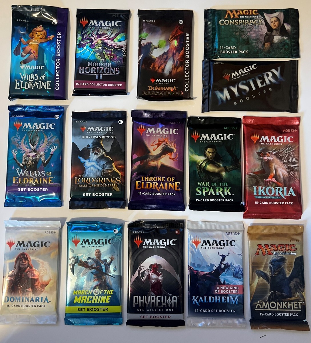 Magic: the Gathering | MTG Sealed Booster Packs - Many New & Out