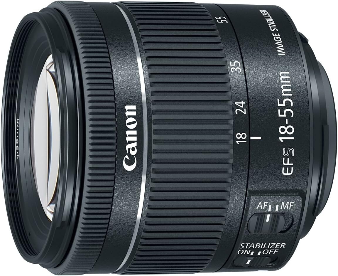 Canon EF-S 18-55mm f/3.5-5.6 IS Lens | eBay